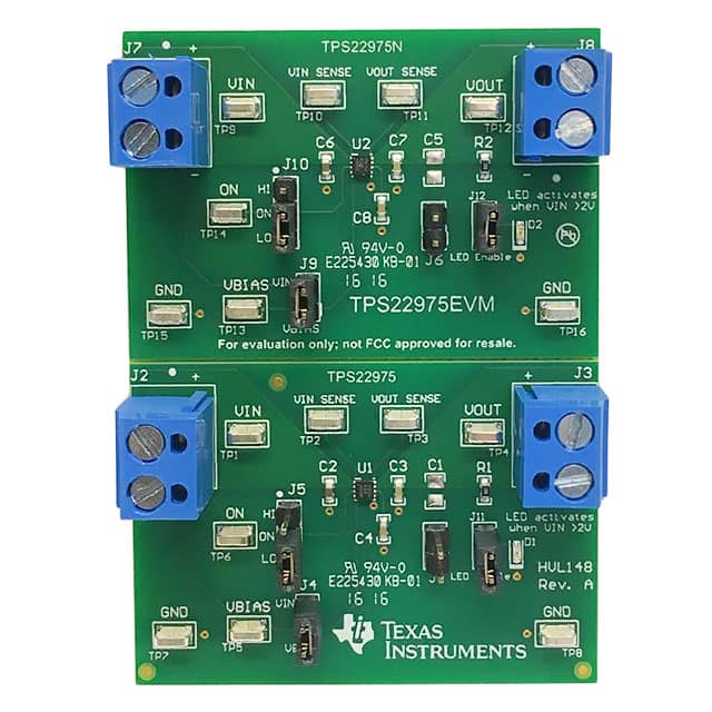 TPS22975EVM EVALUATION MODULE