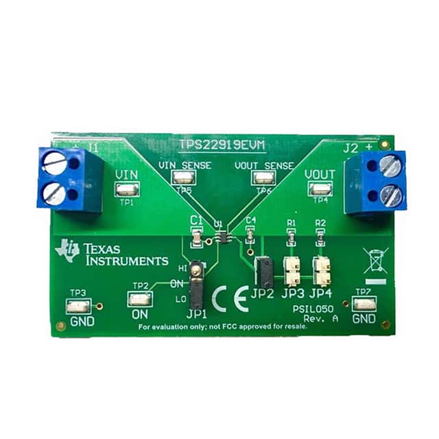 TPS22919EVM DEVELOPMENT POWER MANAGEMENT