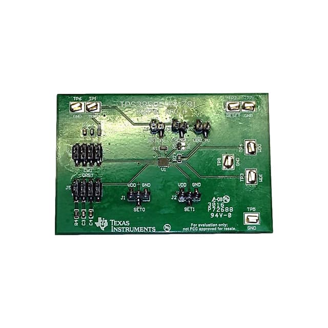 TPS3850EVM-781 EVAL BOARD FOR TPS3850