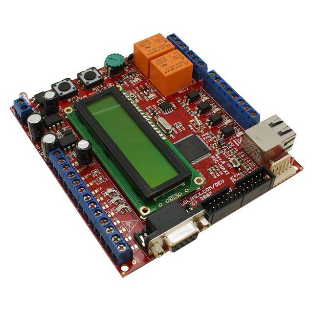 PIC-MAXI-WEB PIC18F97J60 ETHERNET DEV BOARD