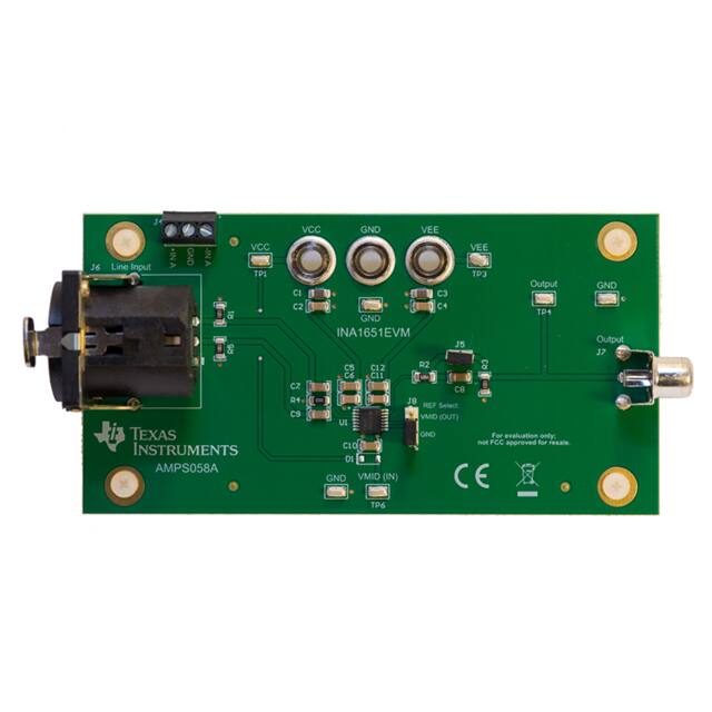 INA1651EVM DEVELOPMENT AMPLIFIER