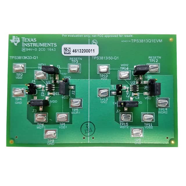 TPS3813Q1EVM EVALUATION MODULE