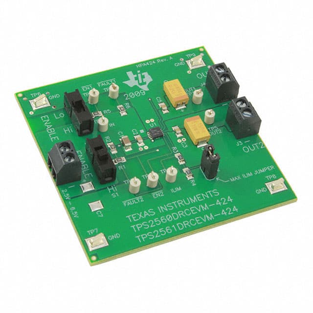 TPS2561DRCEVM-424 EVAL MODULE FOR TPS2561DRC-424