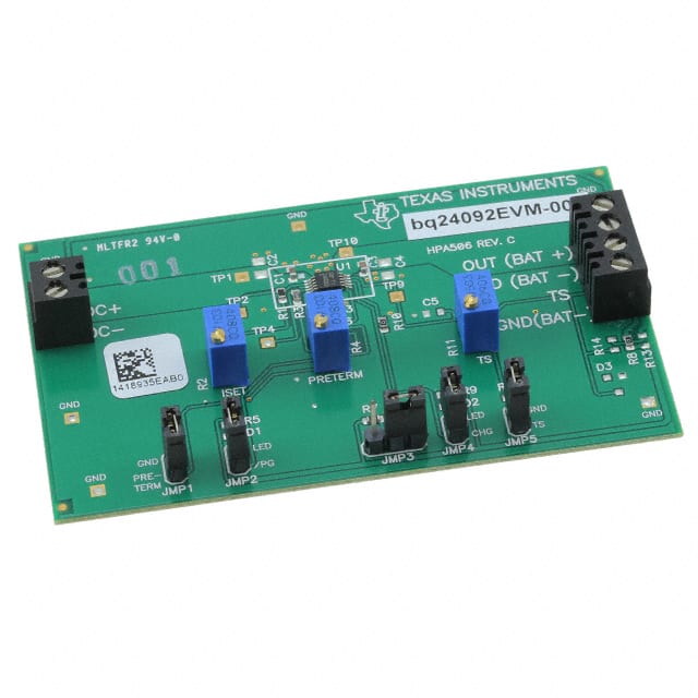 BQ24092EVM EVAL MODULE FOR BQ24092