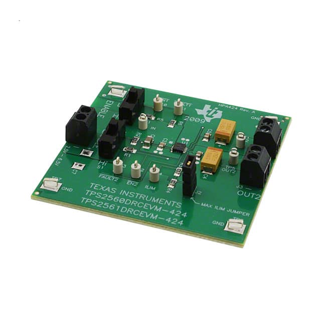 TPS2560DRCEVM-424 EVAL MODULE FOR TPS2560DRC-424