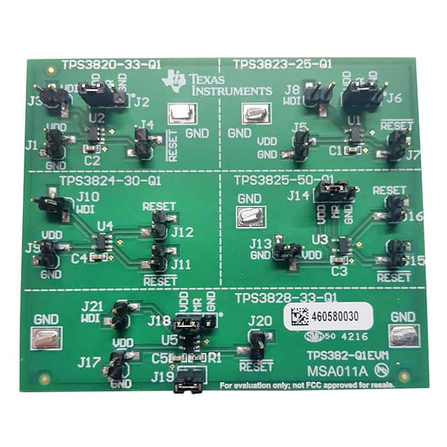 TPS382-Q1EVM EVALUATION MODULE