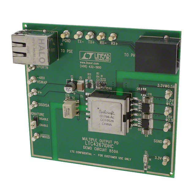 DC859A EVAL BOARD FOR LTC4267