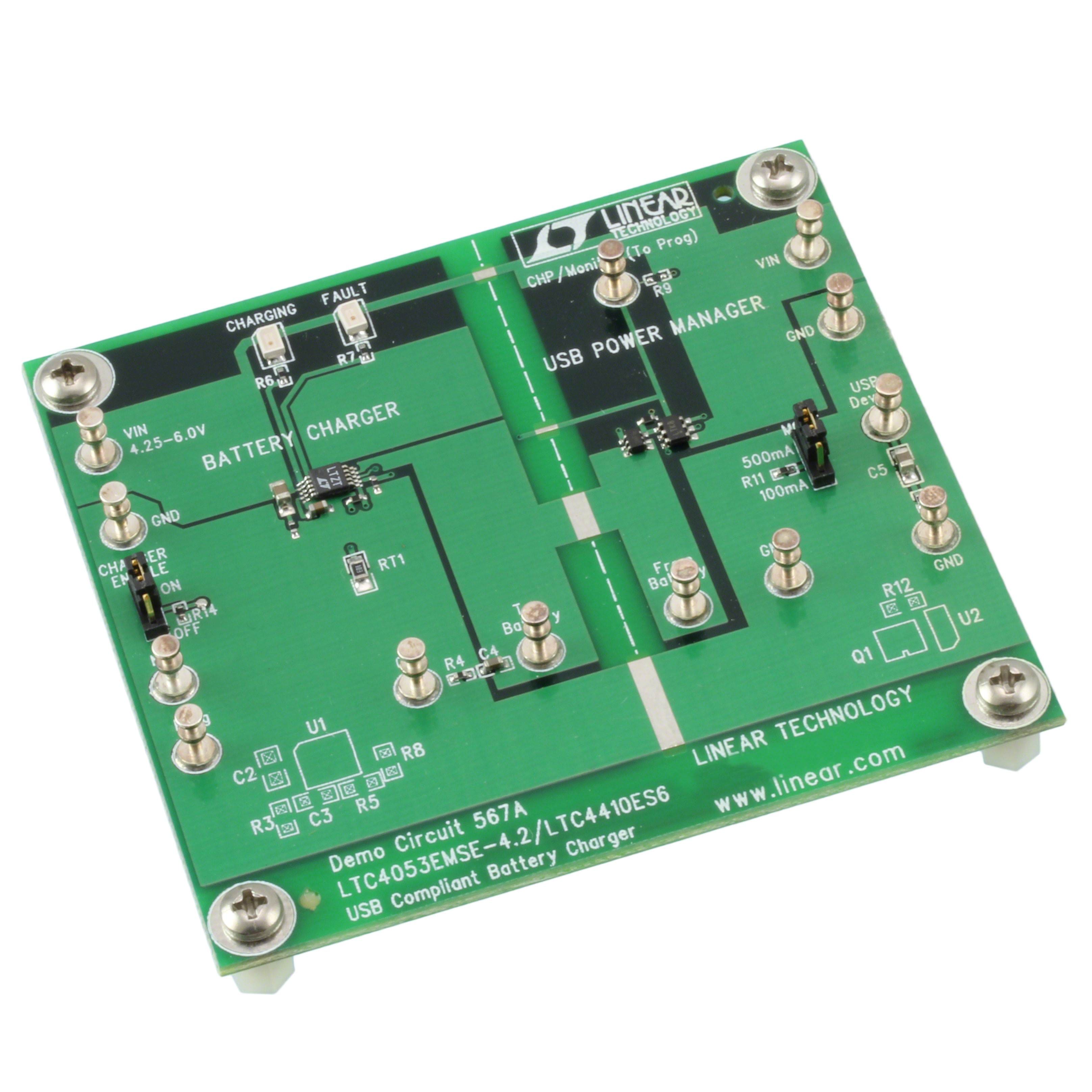 DC567A BOARD EVAL FOR LTC4053EMSE