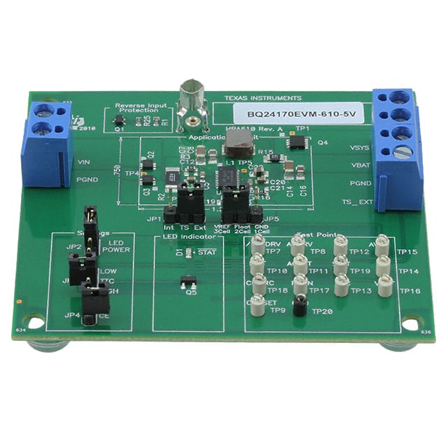 BQ24170EVM-610-5V EVAL MODULE FOR BQ24170-610-5V