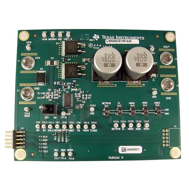 LM5066IEVM-626 EVAL MODULE FOR LM5066I