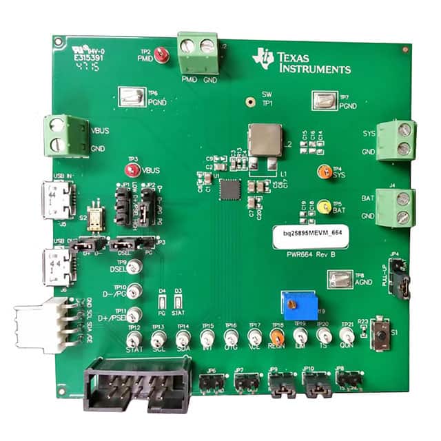 BQ25895MEVM-664 COMPLETE CHARGER EVALUATION MODU