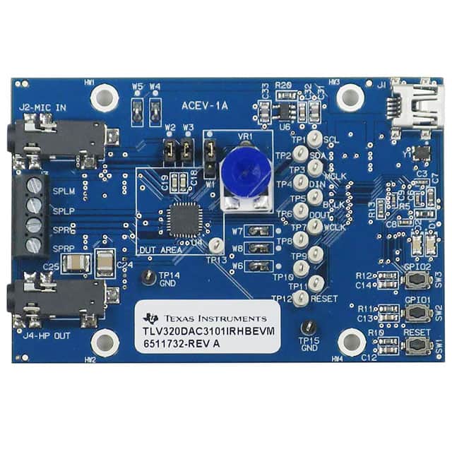 TLV320DAC3101EVM-U EVAL MODULE FOR TLV320DAC3101