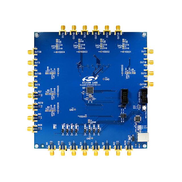 SI5383-D-EVB EVALUATION BOARD FOR SI5383/84 S
