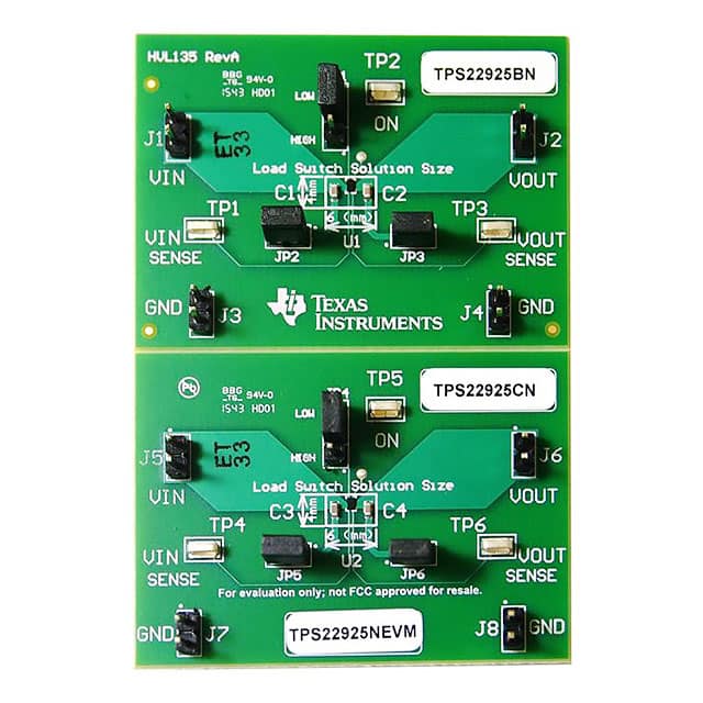 TPS22925NEVM EVALUATION MODULE