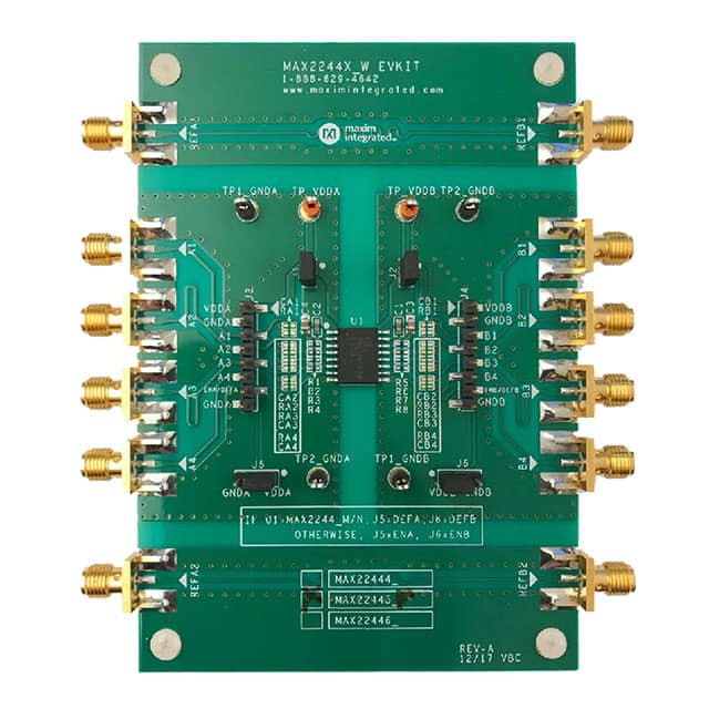 MAX2244XWEVKIT# EVAL MAX2244 DGTL ISO 4CH 10KV