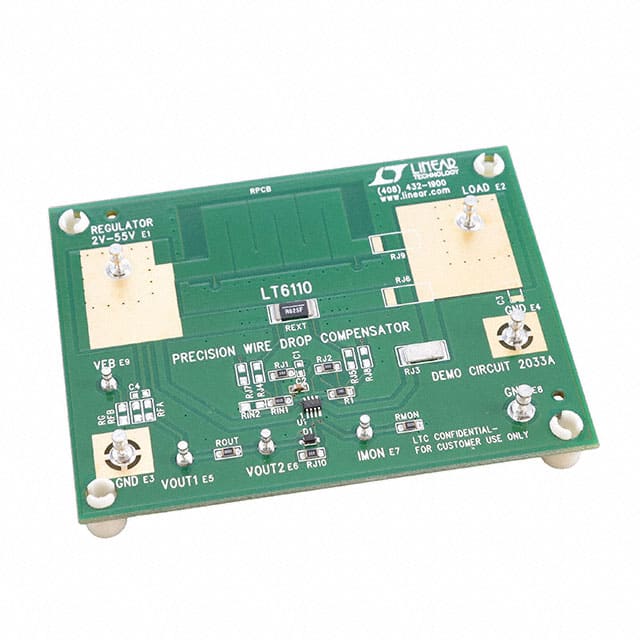 DC2033A LT6110 - CABLE/WIRE DROP COMPENS