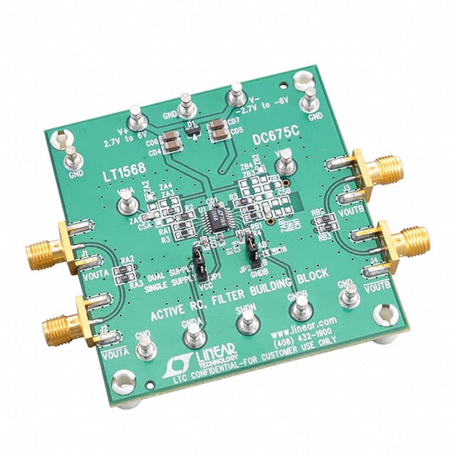 DC675C LT1568CGN DEMO BOARD VER. C