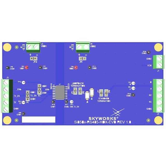 SI85835D-IS 5.0 KV, 10 MBPS ISOLATED HALF-DU
