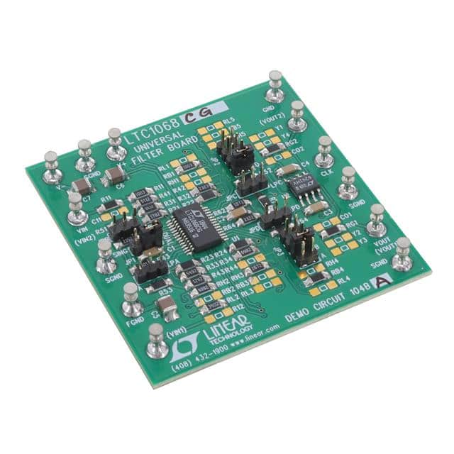 DC104B-A DEMO BOARD LTC1068CG