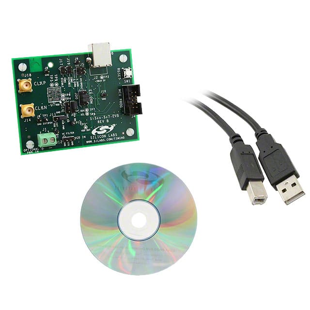 SI5XX5X7-EVB BOARD EVAL FOR XO/VCXO QUAD