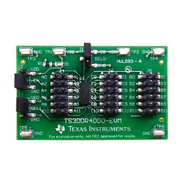TS3DDR4000-EVM EVALUATION MODULE TS3DDR4000