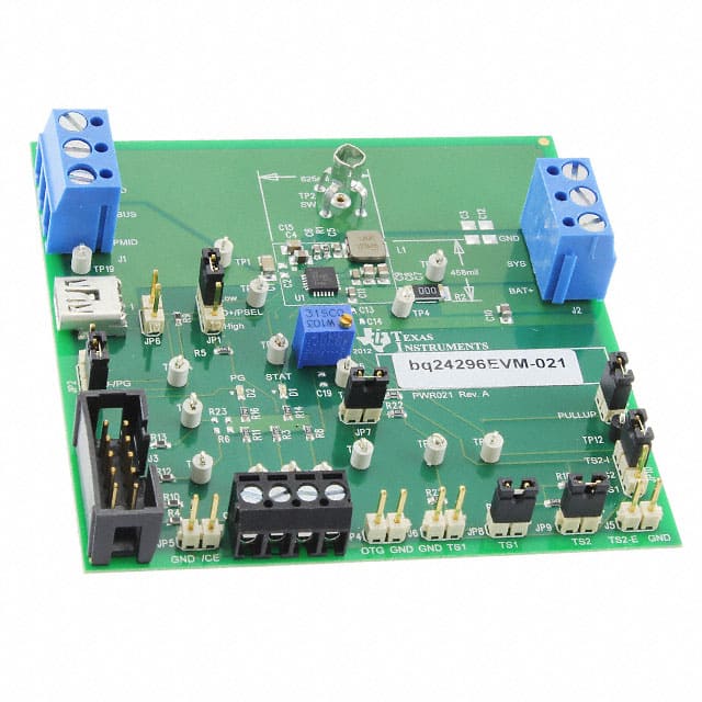 BQ24296EVM-021 EVAL BOARD BATT CHARGER BQ24296