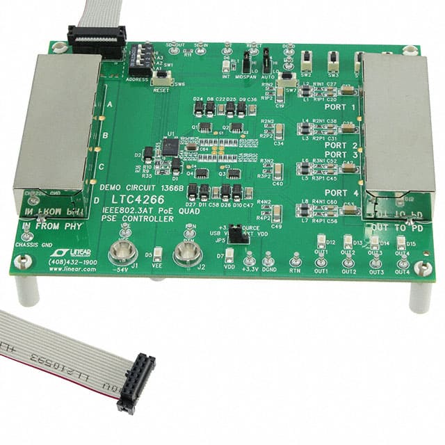 DC1366B LTC4266 DEMO BOARD 25.5W POE+ 4-