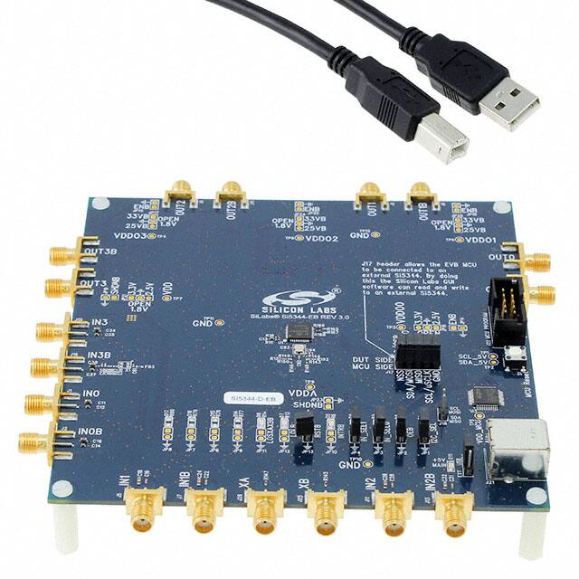 SI5344-D-EVB SI5344 EVALUATION BOARD FOR 1-PL