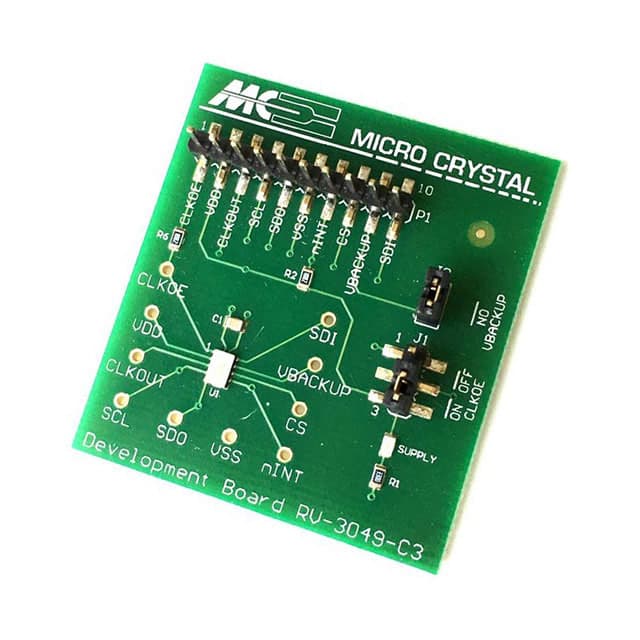 RV-3049-C3-EVALUATION-BOARD-OPTION-B RV-3049-C3 RTC EVAL BOARD