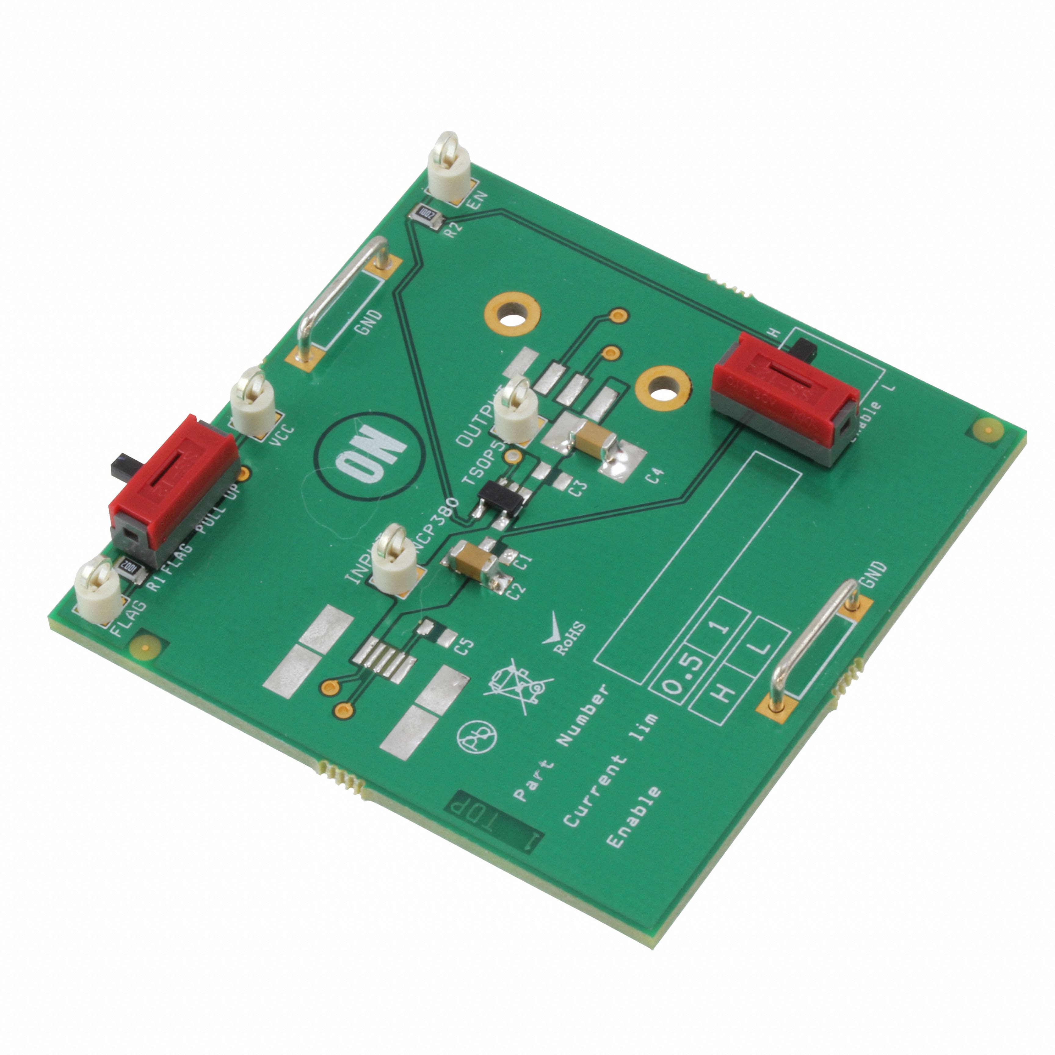 NCP380HMU10AGEVB BOARD EVAL NCP380HMU10 LOAD SW