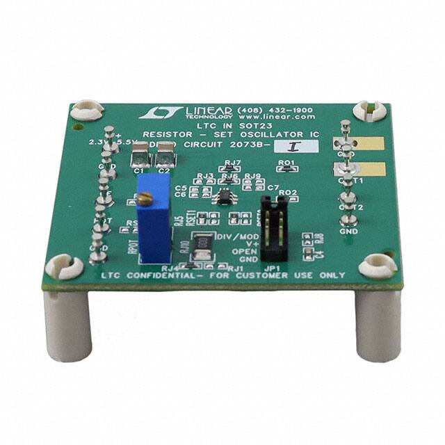 DC2073B-I LTC6907 SILICON OSCILLATOR DEMO