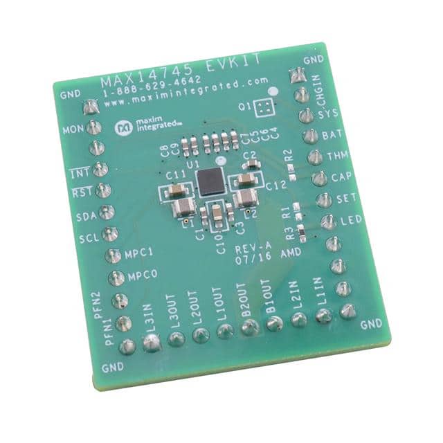 MAX14745EVKIT# EVAL KIT MAX14745 BATTERY CHRG
