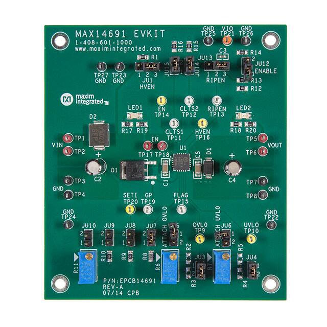 MAX14691EVKIT# KIT EVALUATION FOR MAX14691