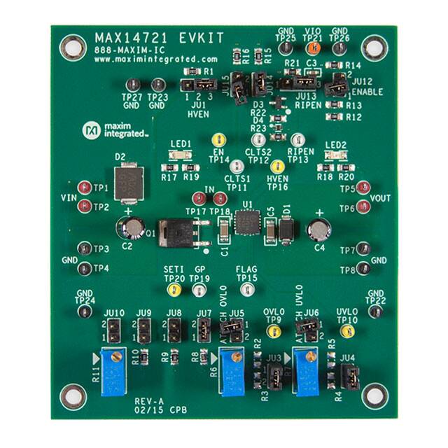 MAX14721EVKIT# EVAL KIT FOR MAX14721