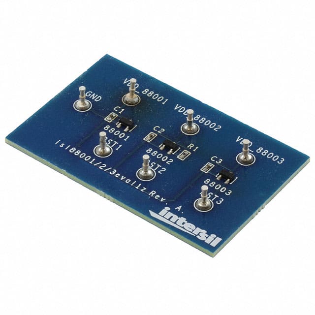 ISL88001/2/3EVAL1Z EVAL BOARD 1 FOR ISL88001/2/3