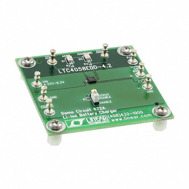 DC672A BOARD EVAL FOR LTC4058EDD