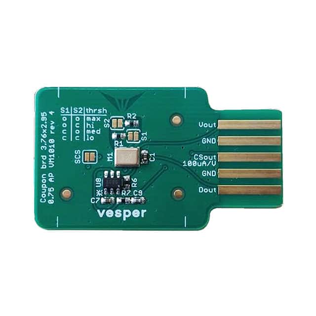 PMM-3738-VM1010-EB-R MEMS PIEZO MICROPHONE EVALUATION