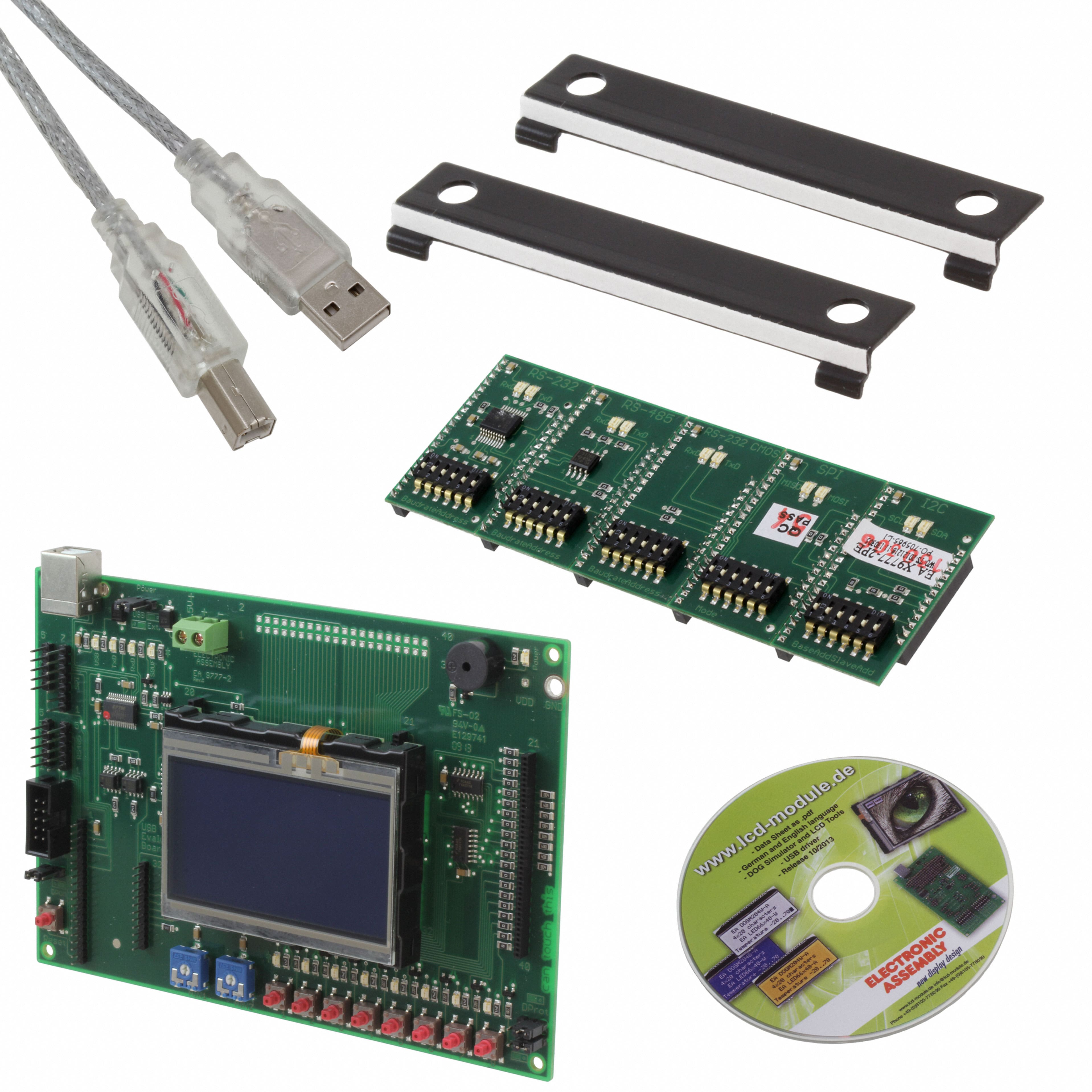 EA EVALEDIP128B EVAL BOARD 128X64 LCD EDIP128B