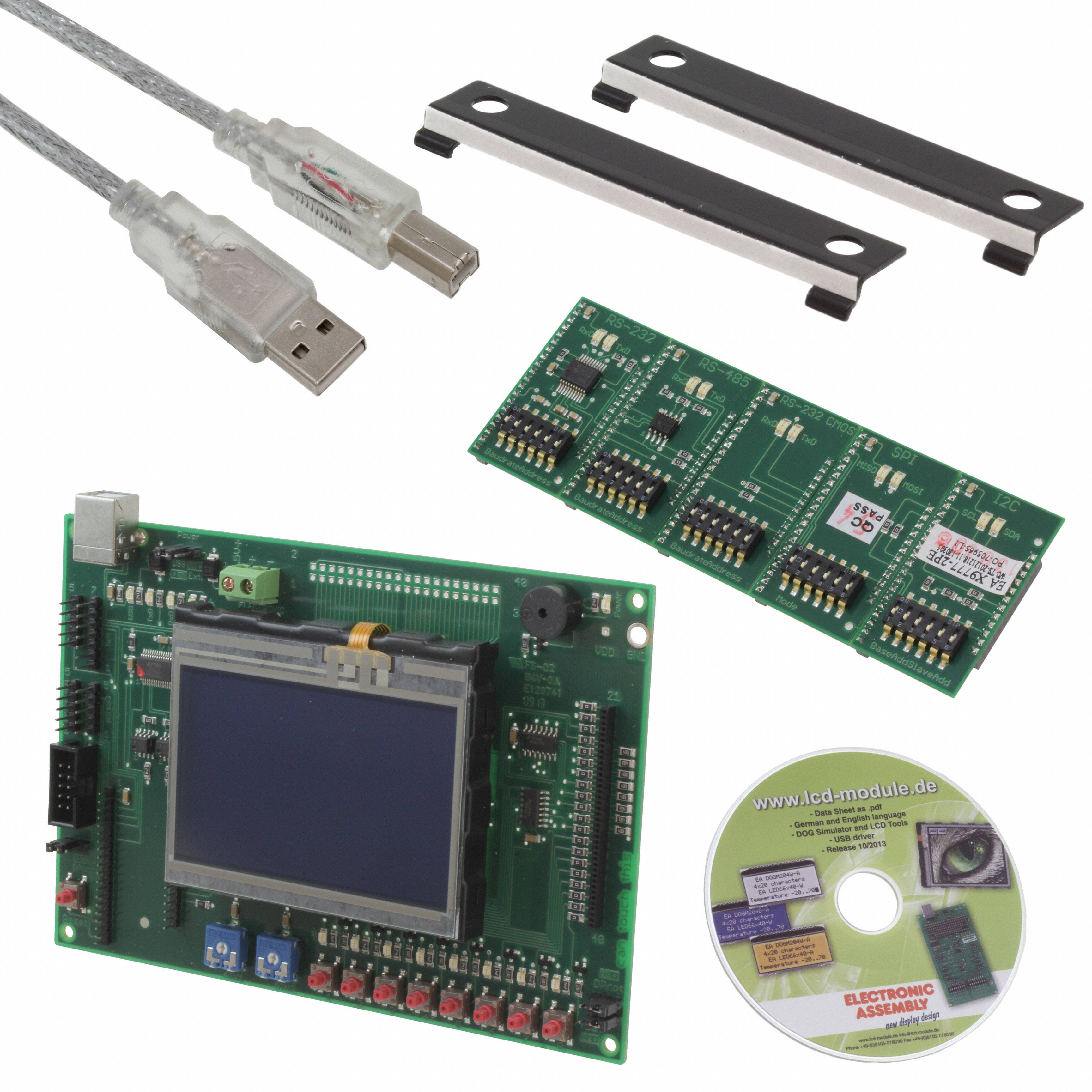 EA EVALEDIP160B EVAL BOARD 160X104 LCD EDIP160B