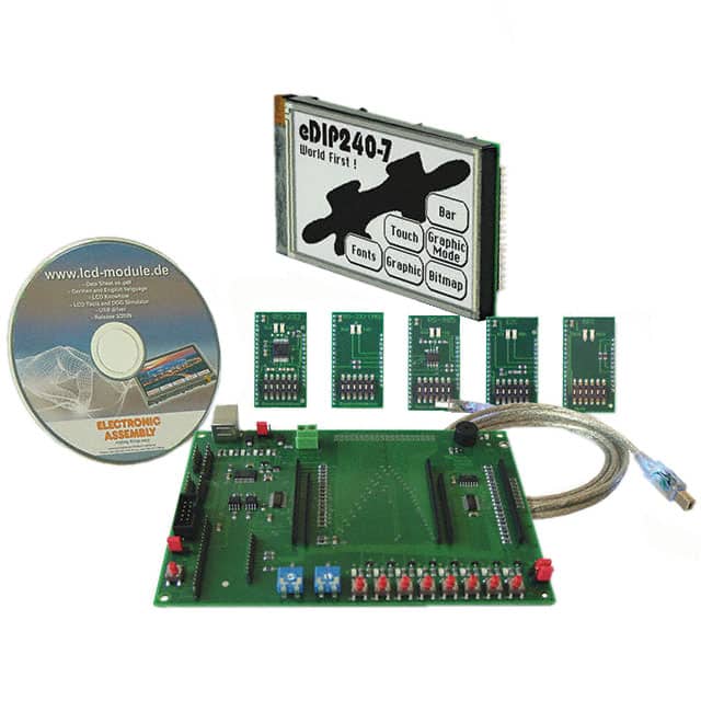 EA EVALEDIP240J EVAL BOARD 240X128 LCD EDIP240J