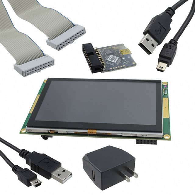 UEZGUI-4088-43WQN 4.3" PCAP TOUCH LCD GUI DEV KIT