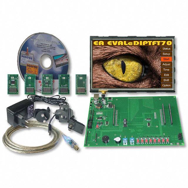EA EVALEDIPTFT70 INTELLIGENT 7" TFT STARTER KIT