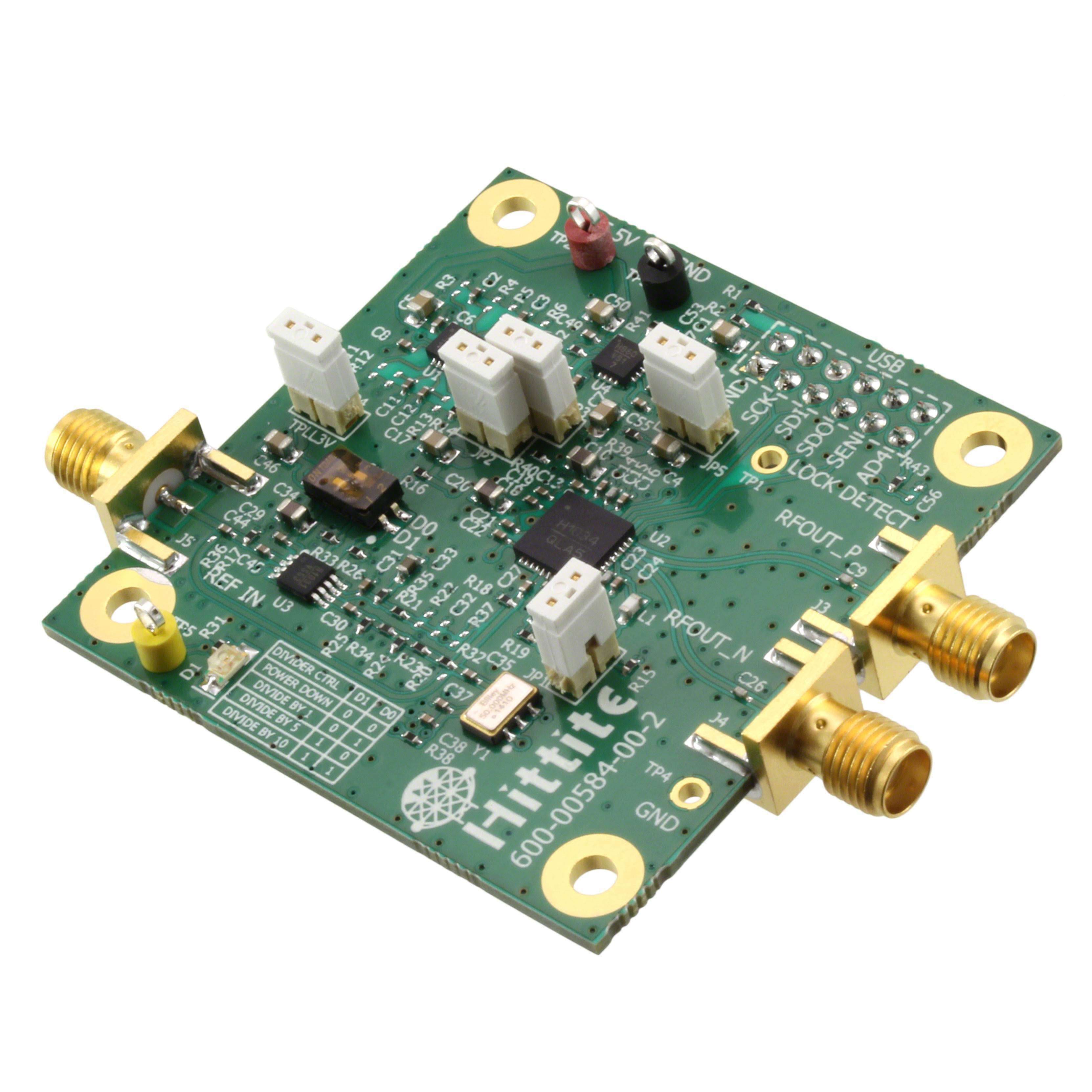 EVAL02-HMC1034LP6G BOARD EVALUATION HMC1034LP6GE