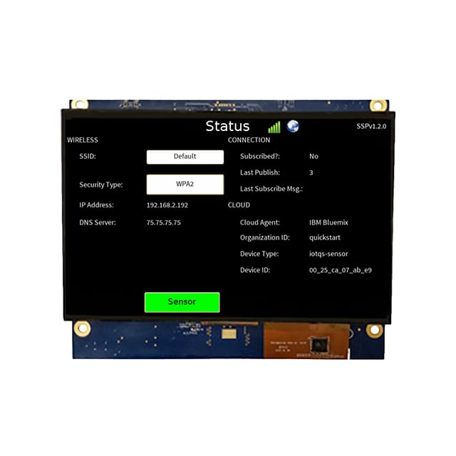SYG-70CP-DK RENESAS SYNERGY 7.0" PCAP TOUCH