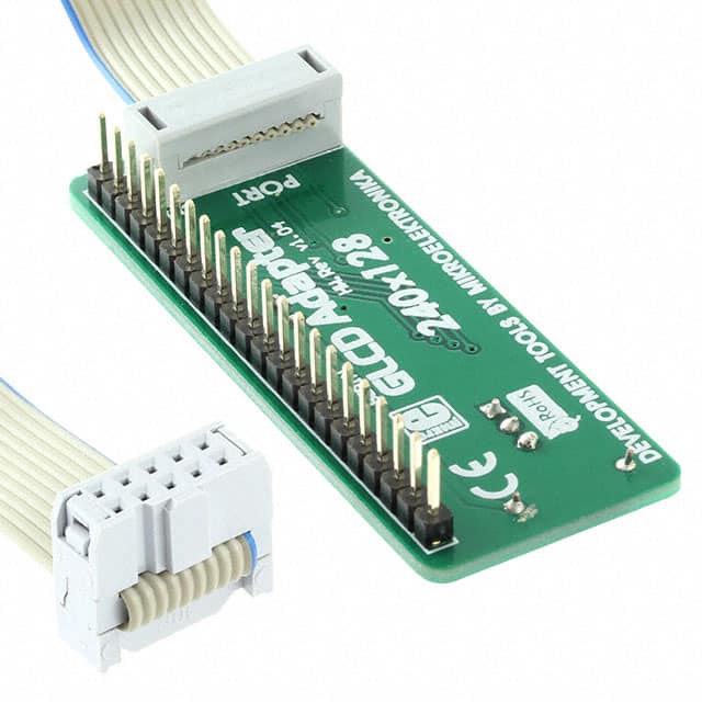 MIKROE-155 BOARD ADAPTER SER GLCD 240X128