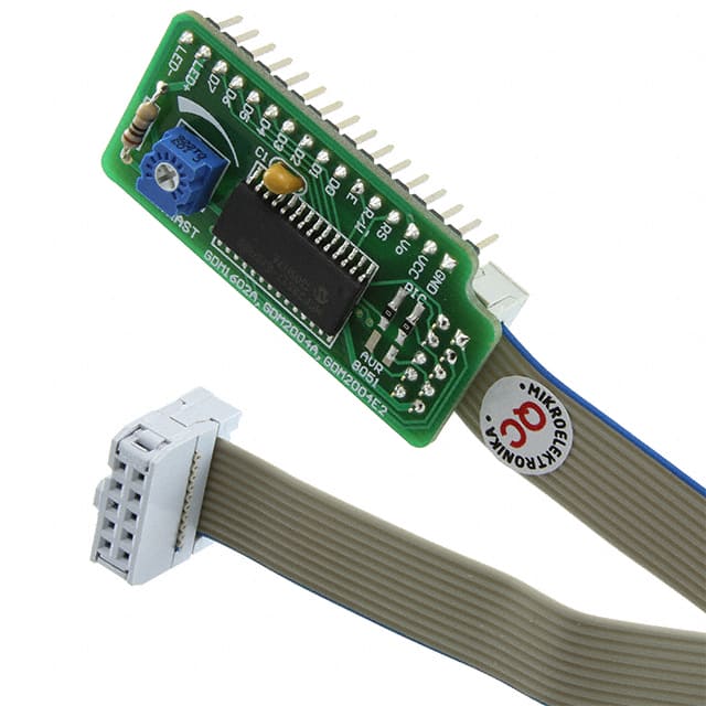 MIKROE-151 BOARD ADAPTER SER LCD 2X16-4X20