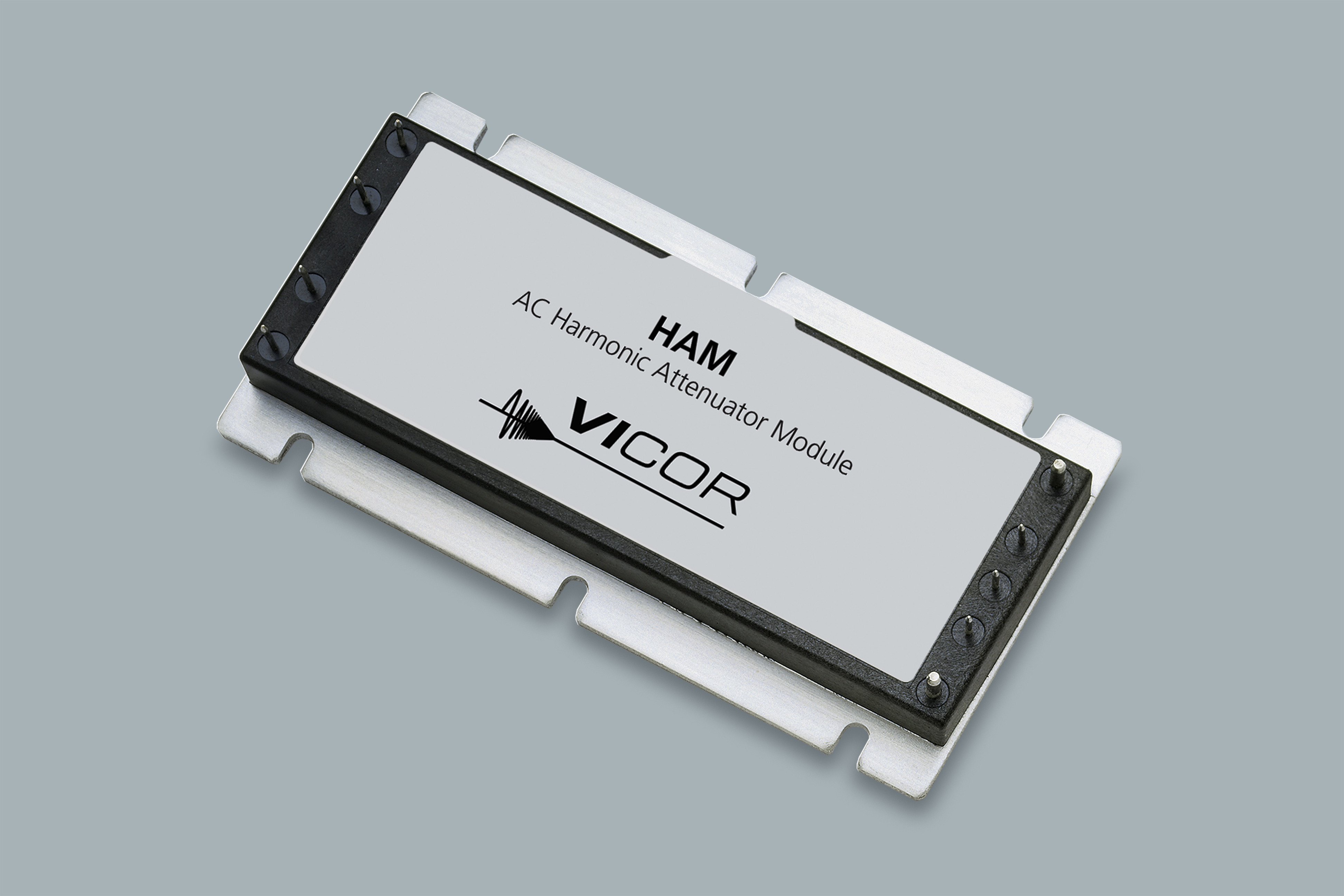 VI-HAM-EL The Vicor VI-HAM-EL is an AC Harmonic Attenuator Module designed for high-density power supplies. It offers up to 675W of power.