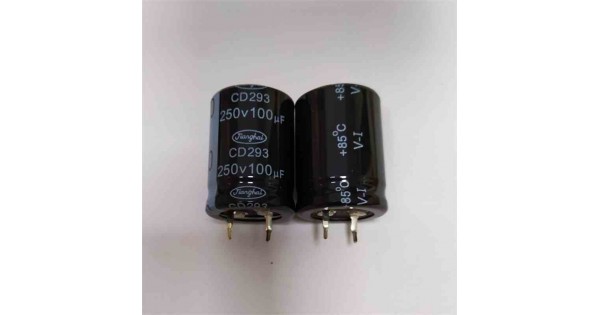 ECS2EBZ101MT6P22230 The Jianghai Capacitor ECS2EBZ101MT6P22230 is a ceramic capacitor with a capacitance of 100µF and a voltage rating of 250V. It features dimensions of 22x30mm.