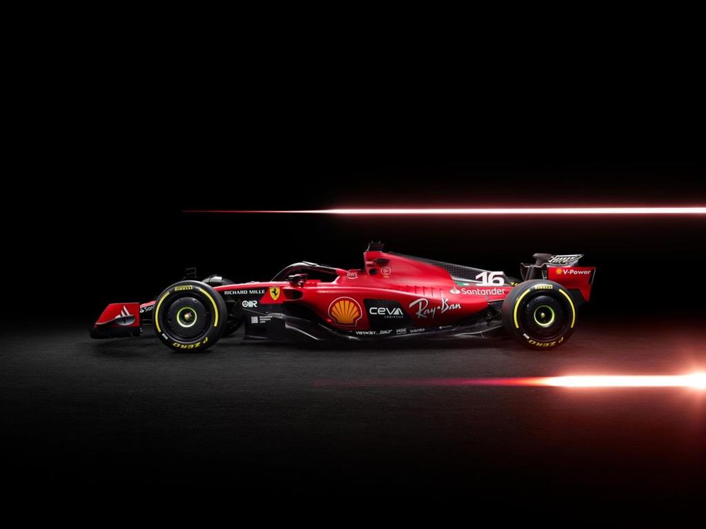 SF23 The SF23 by TSC is a Formula 1 car with a powerful turbocharged V6 engine and advanced chassis construction. It features an 8-speed automatic paddle-operated transmission and high-performance Pirelli P Zero tires.