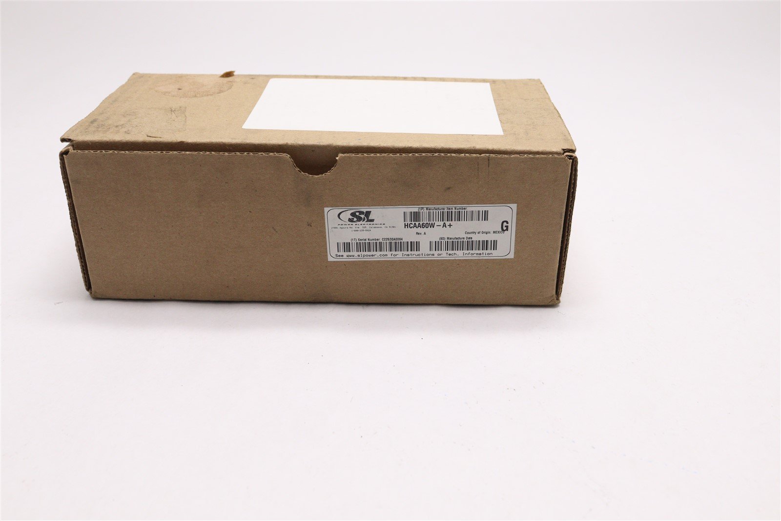 HCAA60W-A+G The SL Power Electronics HCAA60W-A+G is a 54W AC/DC converter with a linear type and chassis mount. It features adjustable output, remote sense, and universal input.